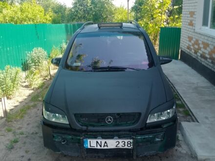 Черный Опель Зафира, объемом двигателя 0 л и пробегом 347 тыс. км за 1789 $, фото 1 на Automoto.ua