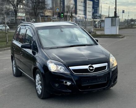 Черный Опель Зафира, объемом двигателя 1.9 л и пробегом 283 тыс. км за 3199 $, фото 1 на Automoto.ua