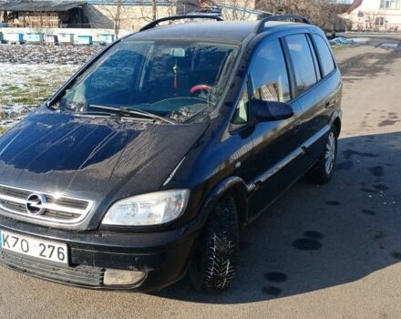 Черный Опель Зафира, объемом двигателя 0 л и пробегом 400 тыс. км за 1600 $, фото 1 на Automoto.ua