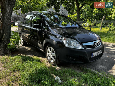 Чорний Опель Зафіра, об'ємом двигуна 1.9 л та пробігом 319 тис. км за 3200 $, фото 1 на Automoto.ua