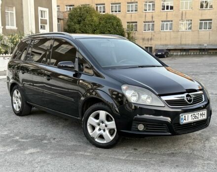 Чорний Опель Зафіра, об'ємом двигуна 1.6 л та пробігом 250 тис. км за 4450 $, фото 1 на Automoto.ua