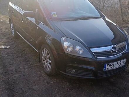 Опель Зафира 2005 в Лиман (Красный Лиман) на Automoto.ua Черный Опель Зафира, объемом двигателя 1.9 л и пробегом 308 тыс. км за 3300 $, фото 1 на Automoto.ua