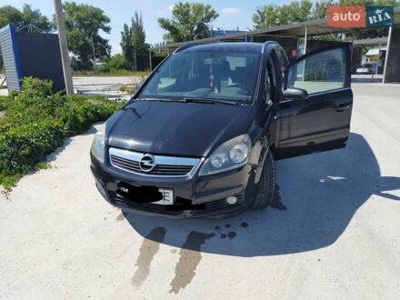 Чорний Опель Зафіра, об'ємом двигуна 1.9 л та пробігом 204 тис. км за 6250 $, фото 1 на Automoto.ua
