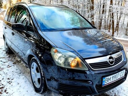Чорний Опель Зафіра, об'ємом двигуна 1.8 л та пробігом 242 тис. км за 5300 $, фото 1 на Automoto.ua