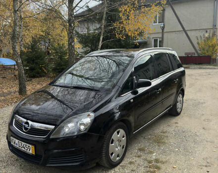 Черный Опель Зафира, объемом двигателя 1.8 л и пробегом 167 тыс. км за 5300 $, фото 1 на Automoto.ua