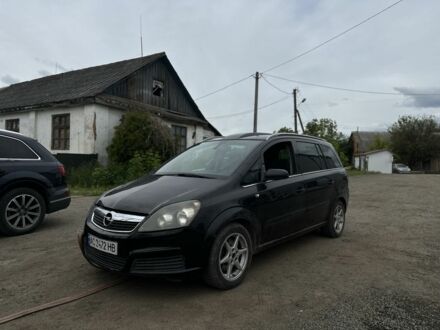 Опель Зафіра 2005 у Володимир-Волинський на Automoto.ua Чорний Опель Зафіра, об'ємом двигуна 1.9 л та пробігом 208 тис. км за 3700 $, фото 1 на Automoto.ua