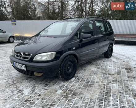 Черный Опель Зафира, объемом двигателя 0 л и пробегом 300 тыс. км за 2350 $, фото 1 на Automoto.ua
