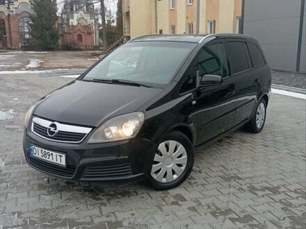 Чорний Опель Зафіра, об'ємом двигуна 1.91 л та пробігом 290 тис. км за 5700 $, фото 1 на Automoto.ua