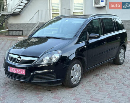 Чорний Опель Зафіра, об'ємом двигуна 1.8 л та пробігом 269 тис. км за 5750 $, фото 1 на Automoto.ua