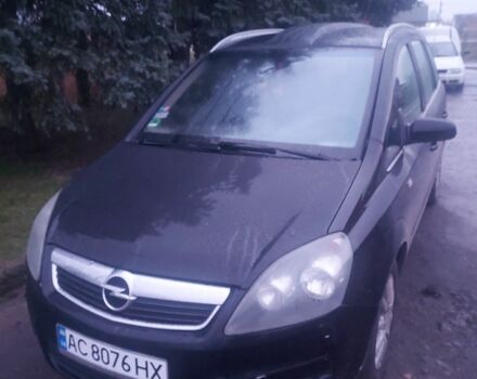 Чорний Опель Зафіра, об'ємом двигуна 1.8 л та пробігом 267 тис. км за 5500 $, фото 1 на Automoto.ua