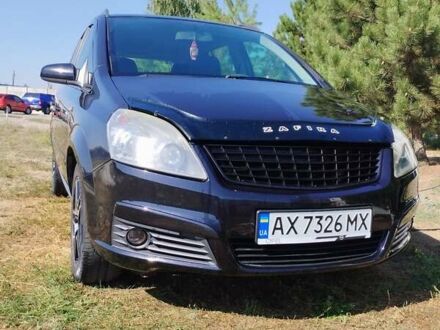 Опель Зафіра 2006 у Изюме на Automoto.ua Чорний Опель Зафіра, об'ємом двигуна 1.8 л та пробігом 183 тис. км за 4700 $, фото 1 на Automoto.ua