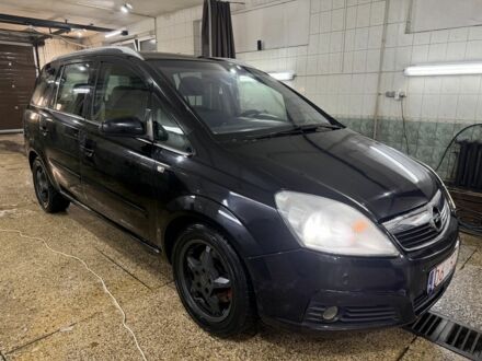 Чорний Опель Зафіра, об'ємом двигуна 2 л та пробігом 100 тис. км за 2950 $, фото 1 на Automoto.ua