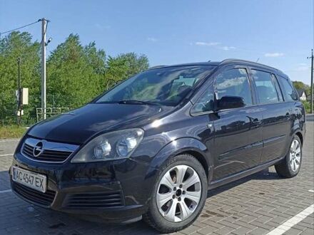 Чорний Опель Зафіра, об'ємом двигуна 1.8 л та пробігом 258 тис. км за 5200 $, фото 1 на Automoto.ua