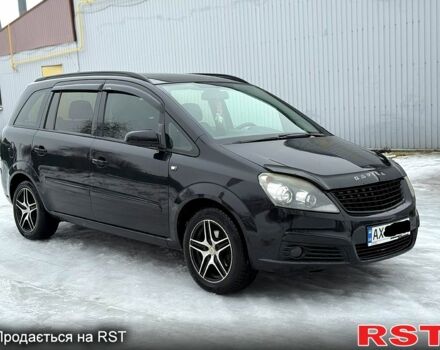 Черный Опель Зафира, объемом двигателя 1.8 л и пробегом 19100 тыс. км за 4700 $, фото 1 на Automoto.ua