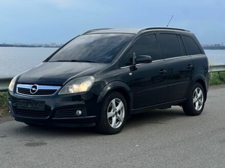 Чорний Опель Зафіра, об'ємом двигуна 1.6 л та пробігом 274 тис. км за 5200 $, фото 1 на Automoto.ua