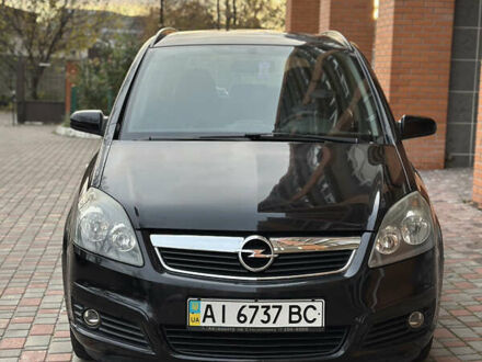 Чорний Опель Зафіра, об'ємом двигуна 1.8 л та пробігом 107 тис. км за 8200 $, фото 1 на Automoto.ua