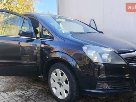 Черный Опель Зафира, объемом двигателя 2.2 л и пробегом 295 тыс. км за 4700 $, фото 1 на Automoto.ua