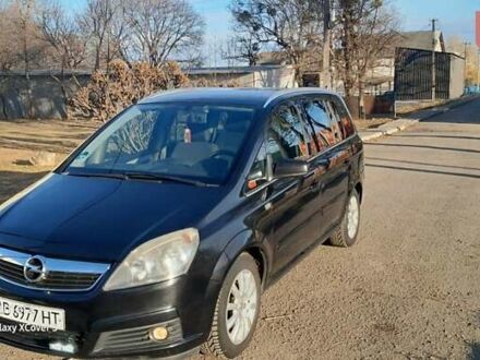 Чорний Опель Зафіра, об'ємом двигуна 1.6 л та пробігом 293 тис. км за 5800 $, фото 1 на Automoto.ua