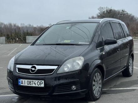 Чорний Опель Зафіра, об'ємом двигуна 1.9 л та пробігом 344 тис. км за 5300 $, фото 1 на Automoto.ua