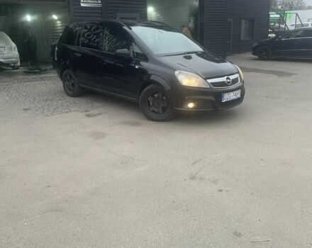 Чорний Опель Зафіра, об'ємом двигуна 1.9 л та пробігом 330 тис. км за 2250 $, фото 1 на Automoto.ua