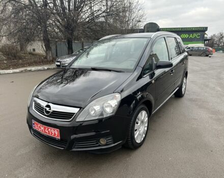 Чорний Опель Зафіра, об'ємом двигуна 1.6 л та пробігом 197 тис. км за 5700 $, фото 1 на Automoto.ua