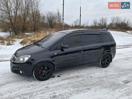 Чорний Опель Зафіра, об'ємом двигуна 1.6 л та пробігом 245 тис. км за 5000 $, фото 1 на Automoto.ua