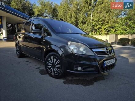 Чорний Опель Зафіра, об'ємом двигуна 1.6 л та пробігом 180 тис. км за 5700 $, фото 1 на Automoto.ua