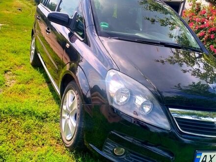 Опель Зафіра 2007 у Змиеве на Automoto.ua Чорний Опель Зафіра, об'ємом двигуна 1.6 л та пробігом 220 тис. км за 6000 $, фото 1 на Automoto.ua