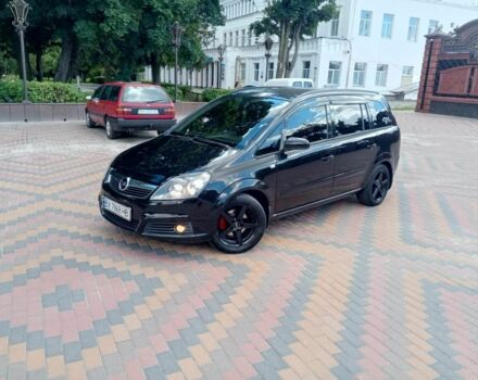 Чорний Опель Зафіра, об'ємом двигуна 1.6 л та пробігом 240 тис. км за 5000 $, фото 1 на Automoto.ua