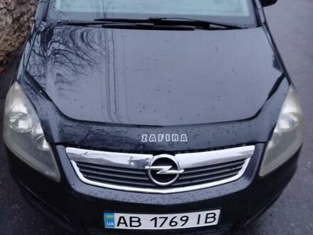 Чорний Опель Зафіра, об'ємом двигуна 1.91 л та пробігом 265 тис. км за 6100 $, фото 1 на Automoto.ua