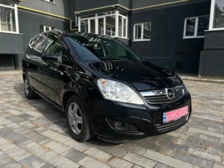 Черный Опель Зафира, объемом двигателя 1.6 л и пробегом 227 тыс. км за 6300 $, фото 1 на Automoto.ua
