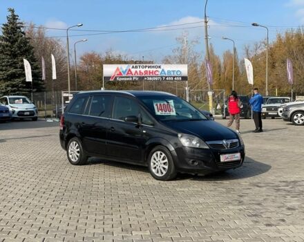 Чорний Опель Зафіра, об'ємом двигуна 1.9 л та пробігом 370 тис. км за 7100 $, фото 1 на Automoto.ua