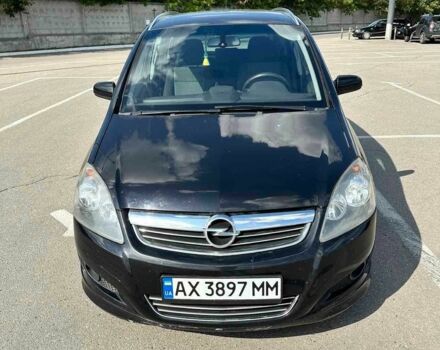 Черный Опель Зафира, объемом двигателя 1.7 л и пробегом 280 тыс. км за 7000 $, фото 1 на Automoto.ua
