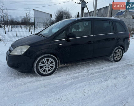 Чорний Опель Зафіра, об'ємом двигуна 1.91 л та пробігом 270 тис. км за 4900 $, фото 1 на Automoto.ua