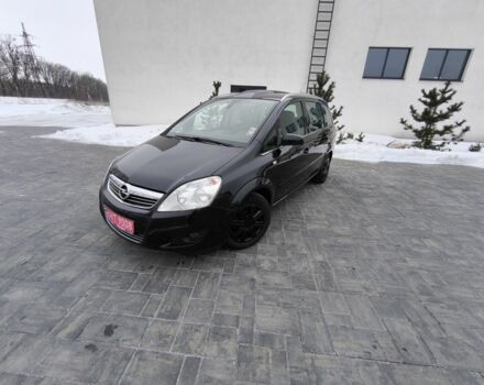 Черный Опель Зафира, объемом двигателя 1.8 л и пробегом 243 тыс. км за 6200 $, фото 1 на Automoto.ua