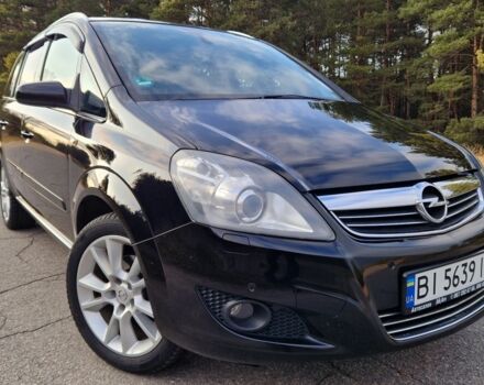 Черный Опель Зафира, объемом двигателя 1.8 л и пробегом 187 тыс. км за 5999 $, фото 1 на Automoto.ua