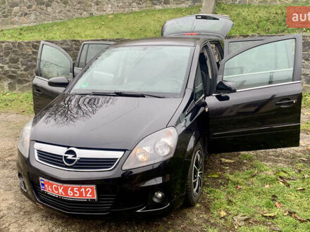 Чорний Опель Зафіра, об'ємом двигуна 1.8 л та пробігом 179 тис. км за 6650 $, фото 1 на Automoto.ua