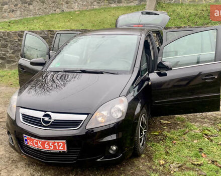 Черный Опель Зафира, объемом двигателя 1.8 л и пробегом 179 тыс. км за 6650 $, фото 1 на Automoto.ua
