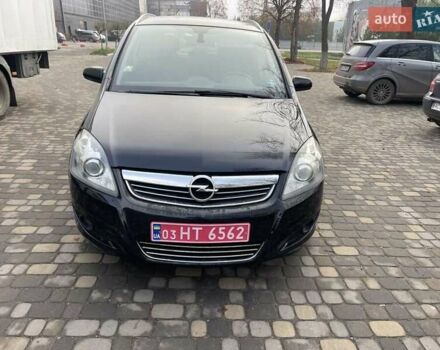 Чорний Опель Зафіра, об'ємом двигуна 1.6 л та пробігом 205 тис. км за 6500 $, фото 1 на Automoto.ua