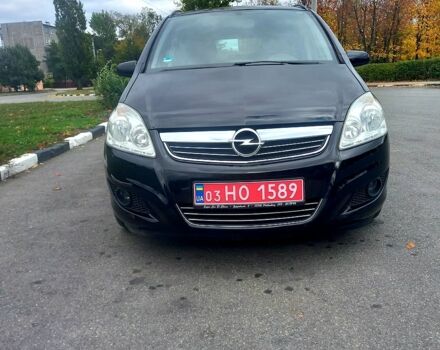 Чорний Опель Зафіра, об'ємом двигуна 1.8 л та пробігом 200 тис. км за 6500 $, фото 1 на Automoto.ua