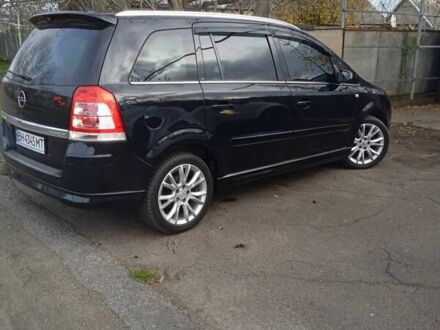 Чорний Опель Зафіра, об'ємом двигуна 1.6 л та пробігом 211 тис. км за 8000 $, фото 1 на Automoto.ua