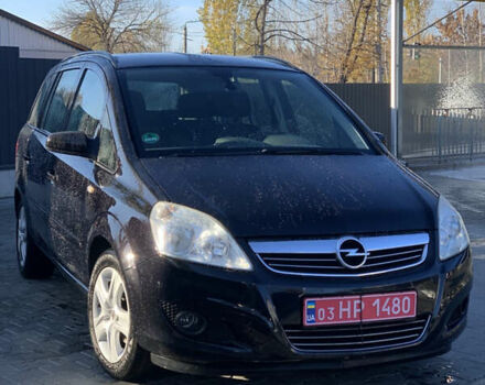 Черный Опель Зафира, объемом двигателя 0 л и пробегом 174 тыс. км за 6900 $, фото 1 на Automoto.ua