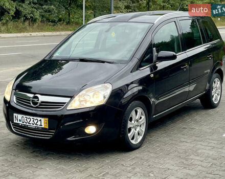 Чорний Опель Зафіра, об'ємом двигуна 1.6 л та пробігом 205 тис. км за 6500 $, фото 1 на Automoto.ua