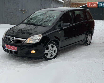 Черный Опель Зафира, объемом двигателя 1.8 л и пробегом 201 тыс. км за 5999 $, фото 1 на Automoto.ua