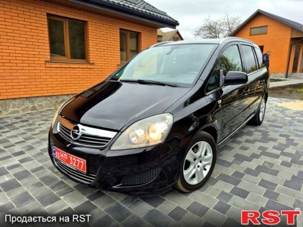 Черный Опель Зафира, объемом двигателя 1.8 л и пробегом 201 тыс. км за 6950 $, фото 1 на Automoto.ua