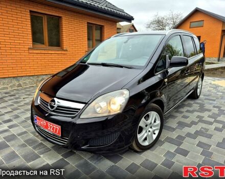 Черный Опель Зафира, объемом двигателя 1.8 л и пробегом 201 тыс. км за 6950 $, фото 1 на Automoto.ua