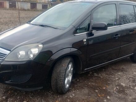Чорний Опель Зафіра, об'ємом двигуна 1.6 л та пробігом 248 тис. км за 6800 $, фото 1 на Automoto.ua