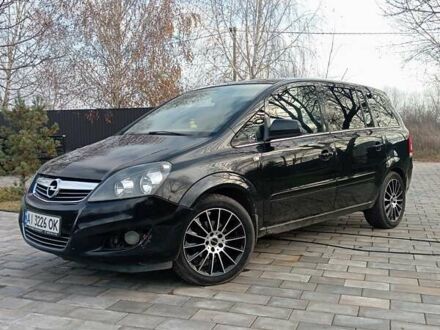 Чорний Опель Зафіра, об'ємом двигуна 1.8 л та пробігом 215 тис. км за 6500 $, фото 1 на Automoto.ua