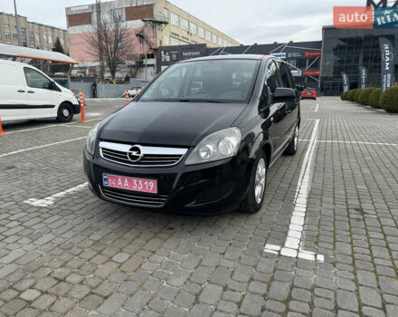 Черный Опель Зафира, объемом двигателя 2.2 л и пробегом 260 тыс. км за 6900 $, фото 1 на Automoto.ua