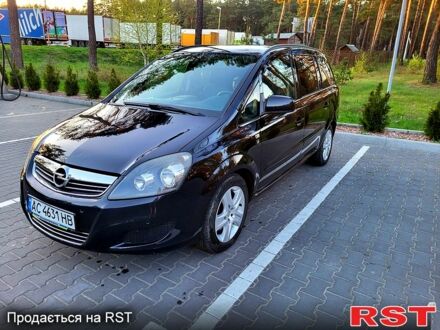 Опель Зафира 2010 в Полтаве на Automoto.ua Черный Опель Зафира, объемом двигателя 1.7 л и пробегом 256 тыс. км за 6000 $, фото 1 на Automoto.ua